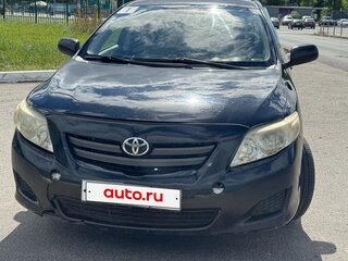2008 Toyota Corolla X (E140, E150), чёрный, 410000 рублей, вид 1