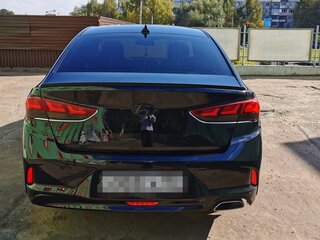2018 Hyundai Sonata VII (LF) Рестайлинг, чёрный, 1790000 рублей, вид 3
