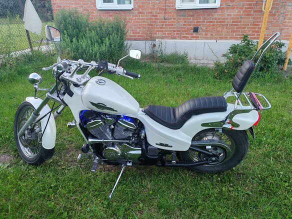 1988 Honda Steed 400, белый, 250000 рублей - вид 3
