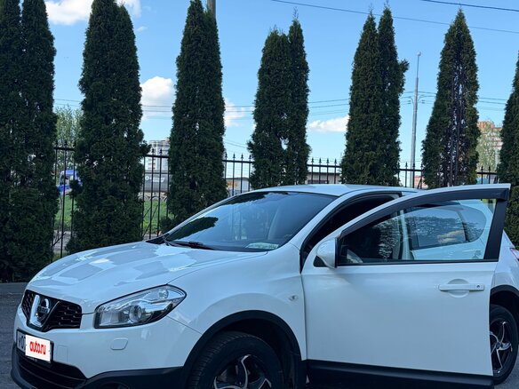 2012 Nissan Qashqai I Рестайлинг, белый, 1250000 рублей - вид 7