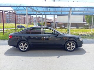 2007 Hyundai Sonata V (NF), чёрный, 670000 рублей, вид 4