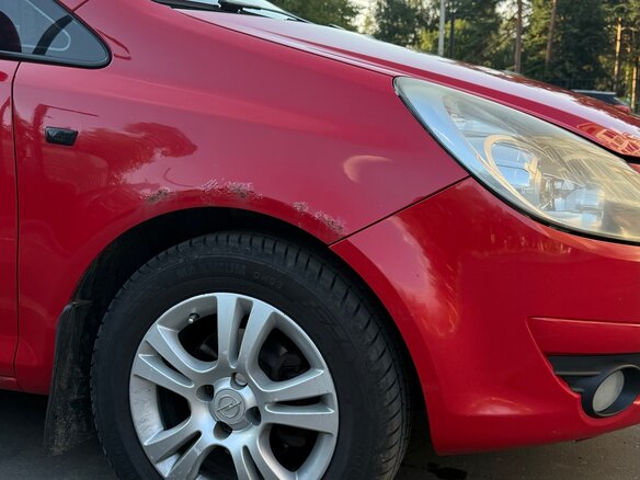 2008 Opel Corsa D, красный - вид 10
