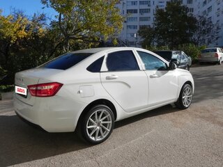 2015 Lada (ВАЗ) Vesta I, белый, 550000 рублей, вид 4
