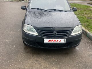 2013 Renault Logan I Рестайлинг, чёрный, 250000 рублей, вид 1