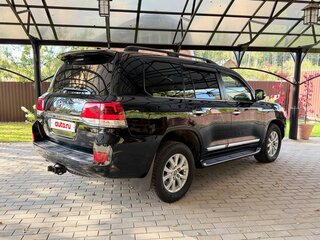 2016 Toyota Land Cruiser 200 Series Рестайлинг 2, чёрный, 4650000 рублей, вид 3