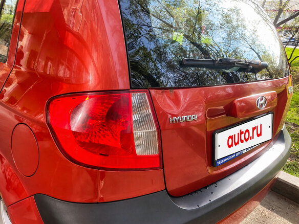 2006 Hyundai Getz I Рестайлинг, красный, 690000 рублей - вид 13