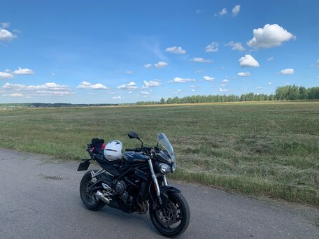 2017 Triumph Street Triple, чёрный, 650000 рублей, вид 2