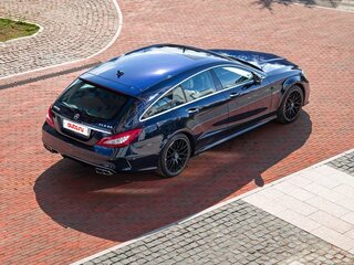 2014 Mercedes-Benz CLS AMG 63 AMG II (W218) Рестайлинг, синий, 5500000 рублей, вид 2