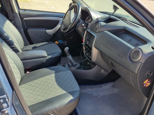 2013 Renault Duster I, синий, 760000 рублей - вид 7