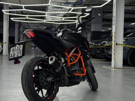 2023 KTM 390 Duke, чёрный, 470000 рублей, вид 1