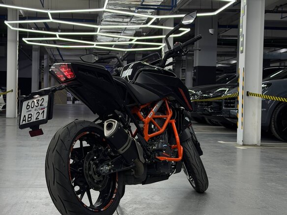 2023 KTM 390 Duke, чёрный, 470000 рублей