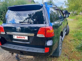 2012 Toyota Land Cruiser 200 Series Рестайлинг 1, чёрный, 3950000 рублей, вид 4
