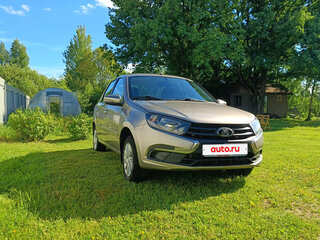2020 Lada (ВАЗ) Granta I Рестайлинг, серый, 700000 рублей, вид 2