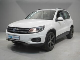 2012 Volkswagen Tiguan I Рестайлинг, белый, 1115000 рублей, вид 1