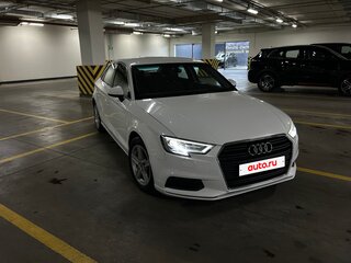 2018 Audi A3 III (8V) Рестайлинг, белый, 1300000 рублей, вид 4