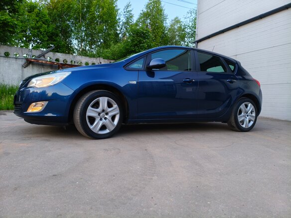 2012 Opel Astra J, синий, 785000 рублей - вид 6