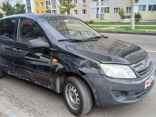 2012 Lada (ВАЗ) Granta I, чёрный, 170000 рублей, вид 1