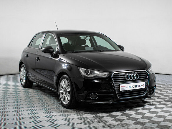 2012 Audi A1 I (8X), чёрный, 1029000 рублей - вид 2