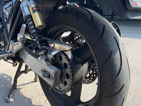 1998 Honda CB 400 Super Four, чёрный, 265000 рублей - вид 11