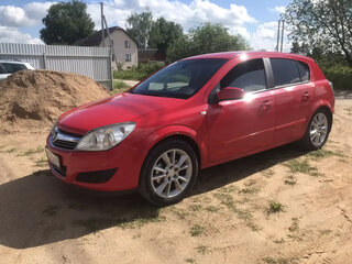 2007 Opel Astra H Рестайлинг, красный, 400000 рублей, вид 1