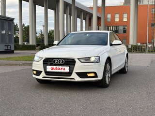 2012 Audi A4 IV (B8) Рестайлинг, белый, 1380000 рублей, вид 1