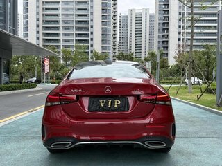 2023 Mercedes-Benz A-Класс 180 Long IV (W177) Рестайлинг, красный, 1904999 рублей, вид 4
