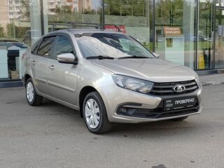 2019 Lada (ВАЗ) Granta I Рестайлинг, серебристый, 580000 рублей, вид 3