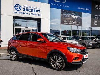 2020 Lada (ВАЗ) Vesta SW Cross I, оранжевый, 1130000 рублей, вид 5