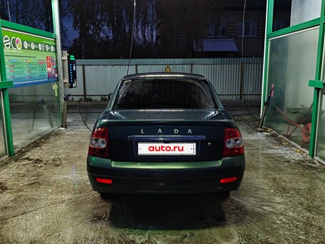2008 Lada (ВАЗ) Priora I, зелёный, 150000 рублей, вид 3