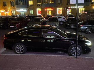 2021 Hyundai Sonata VIII (DN8), чёрный, 2700000 рублей, вид 4