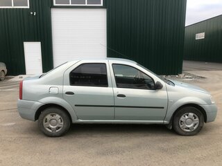 2008 Renault Logan I, зелёный, 290000 рублей, вид 4