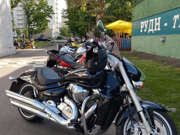 2013 Suzuki Intruder M1800R, чёрный, 1200000 рублей - вид 2