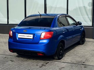 2010 Kia Rio II Рестайлинг, синий, 529000 рублей, вид 5