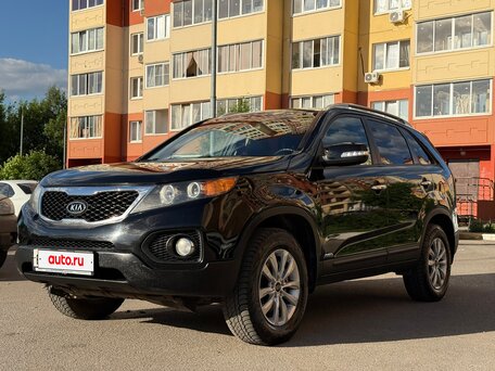 2012 Kia Sorento II, чёрный, 1220000 рублей, вид 1