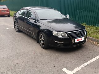 2008 Volkswagen Passat B6, чёрный, 380000 рублей, вид 1