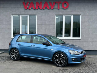2013 Volkswagen Golf VII, голубой, 1270000 рублей, вид 3