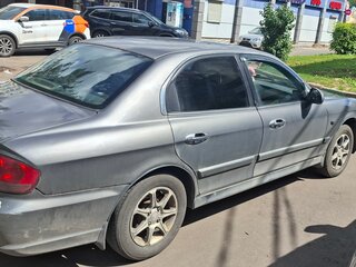 2008 Hyundai Sonata ТагАЗ IV (EF) Рестайлинг, серый, 450000 рублей, вид 3