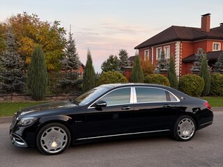 2016 Mercedes-Benz Maybach S-Класс 500 I (X222), чёрный, 6000000 рублей, вид 4