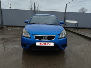 2010 Kia Rio II Рестайлинг, синий, 450000 рублей, вид 1