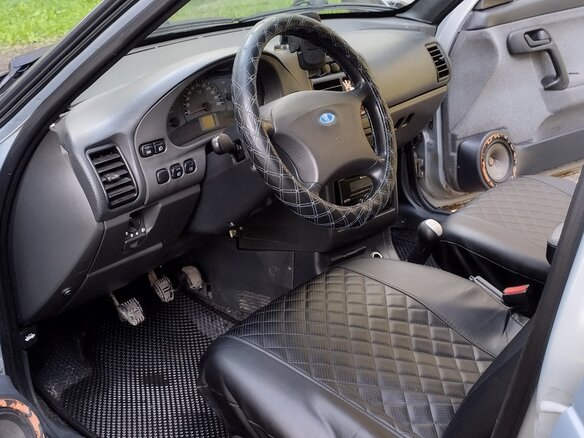2007 Lada (ВАЗ) 2110, голубой, 180000 рублей - вид 10