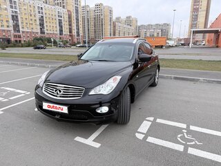 2010 Infiniti EX37 I (J50), чёрный, 1360000 рублей, вид 2