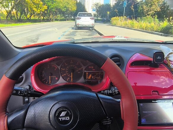 2000 Toyota Celica VII (T230), красный, 850000 рублей - вид 7