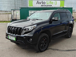 2016 Toyota Land Cruiser Prado 150 Series Рестайлинг 1, чёрный, 3799000 рублей, вид 1