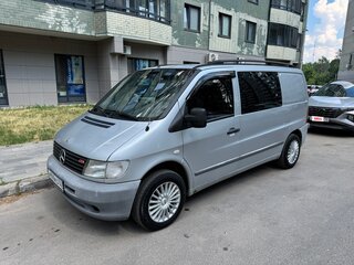 2002 Mercedes-Benz Vito 112 CDI I (W638), серебристый, 1100000 рублей, вид 1