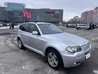 2007 BMW X3 25i I (E83) Рестайлинг, серебристый, 590000 рублей, вид 3