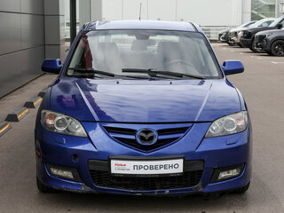 2008 Mazda 3 I (BK) Рестайлинг, синий, 398000 рублей, вид 2