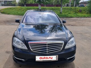 2011 Mercedes-Benz S-Класс 500 Long V (W221) Рестайлинг, чёрный, 1650000 рублей, вид 1