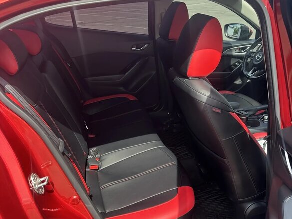 2018 Mazda 3 III (BM) Рестайлинг, красный, 1480000 рублей - вид 14