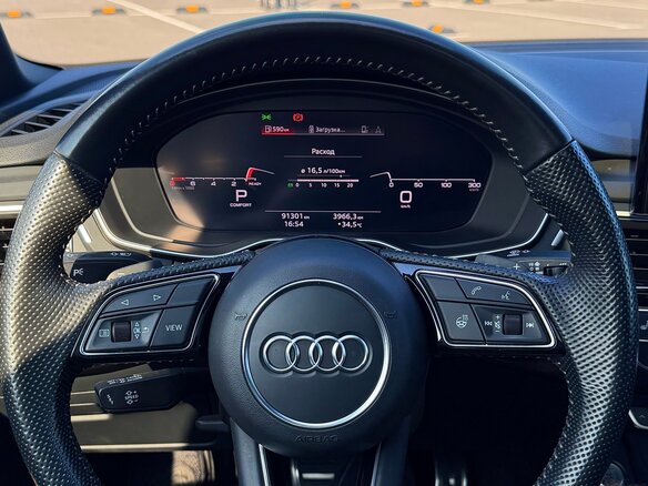 2019 Audi A4 45 TFSI V (B9) Рестайлинг, чёрный, 3650000 рублей - вид 13