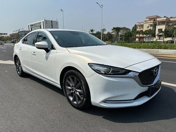 2022 Mazda 6 Atenza III (GJ) Рестайлинг 2, белый - вид 2